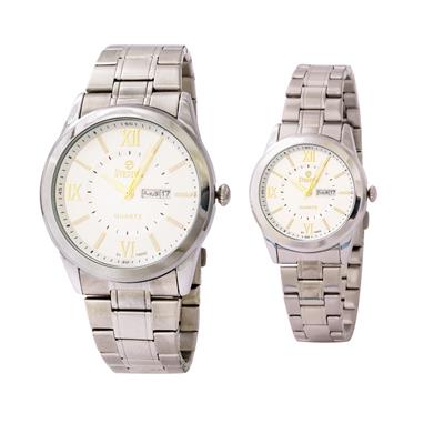 ست ساعت مچی عقربه ای زنانه مردانه سویستون مدل sv 7400