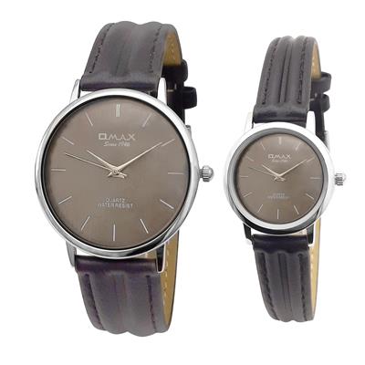 ست ساعت مچی عقربه ای زنانه و مردانه اوماکس مدل sc7491p92