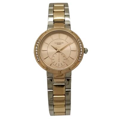 ساعت مچی عقربه ای زنانه فلزی رزگلد لاروس مدل 1117 80156