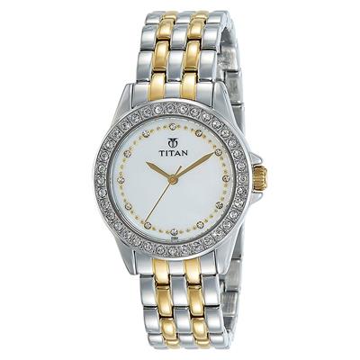 ساعت مچی عقربه ای زنانه تیتان مدل t9798bm02