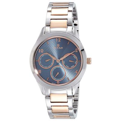 ساعت مچی عقربه ای زنانه تیتان مدل t2570km02