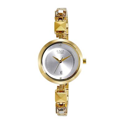 ساعت مچی عقربه ای زنانه تایتن مدل t2606ym01