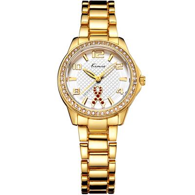 ساعت مچی عقربه ای زنانه کیمیو مدل k6143s gd1ggw
