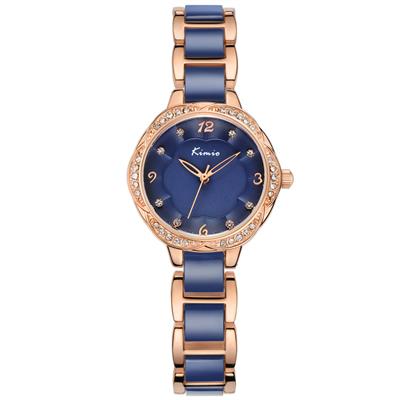 ساعت مچی عقربه ای زنانه کیمیو مدل kw6016m rgbl08