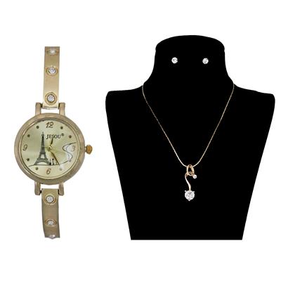 نیم ست جیسو مدل sw48 به همراه ساعت مچی مدل mw48