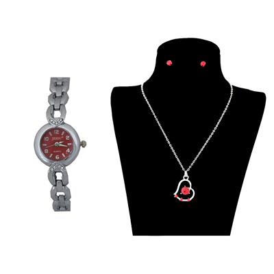 نیم ست جیسو مدل sw47 به همراه ساعت مچی مدل mw47