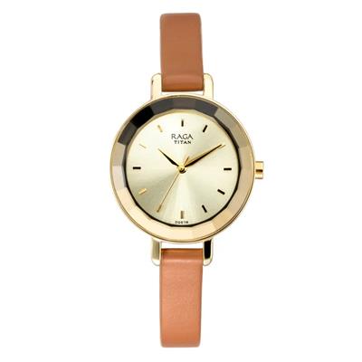 ساعت مچی عقربه ای زنانه تایتن مدل t2575yl01
