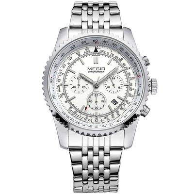 ساعت مچی عقربه ای مردانه مگیر مدل ms2008g 7