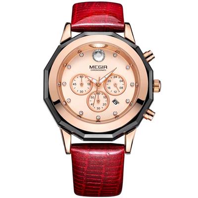 ساعت مچی عقربه ای مگیر مدل ml2042lrerd0n0