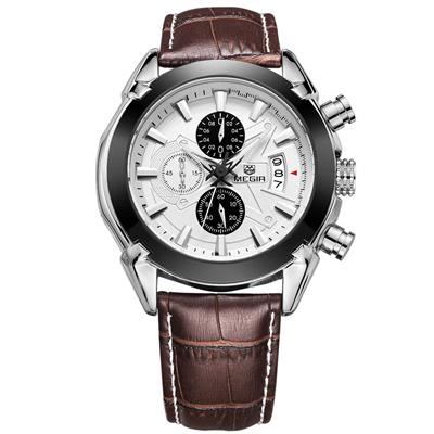 ساعت مچی عقربه ای مردانه مگیر مدل ml2020gbn7