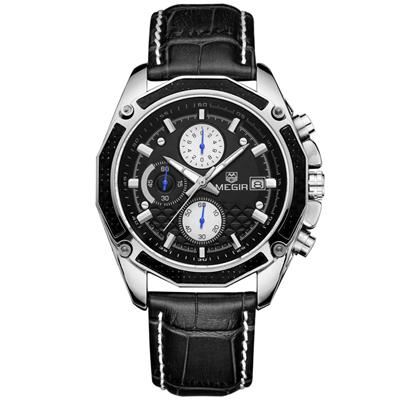 ساعت مچی عقربه ای مردانه مگیر مدل ml2015gbk1