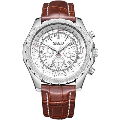 ساعت مچی عقربه ای مردانه مگیر مدل ml2007gbn7