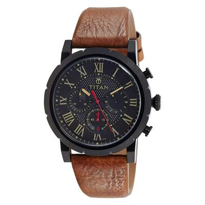 ساعت مچی عقربه ای مردانه تایتن مدل t90050nl01