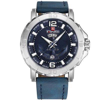 ساعت مچی عقربهای مردانه نیوی فورس مدل nf9122sbebe