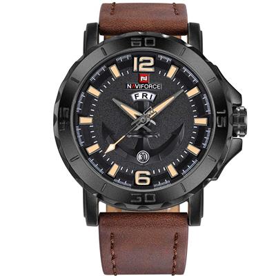 ساعت مچی عقربهای مردانه نیوی فورس مدل nf9122bydbn