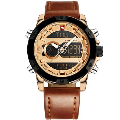 ساعت مچی عقربهای مردانه نیوی فورس مدل nf9097rgcebn