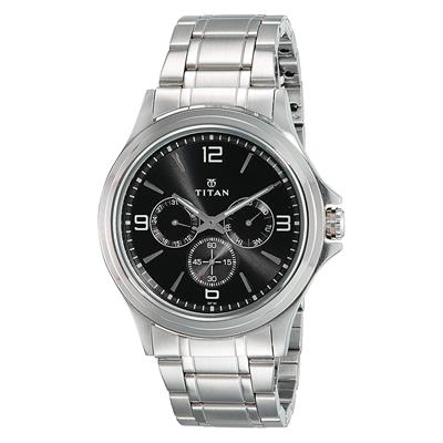 ساعت مچی عقربه ای مردانه تایتن مدل t1698sm01