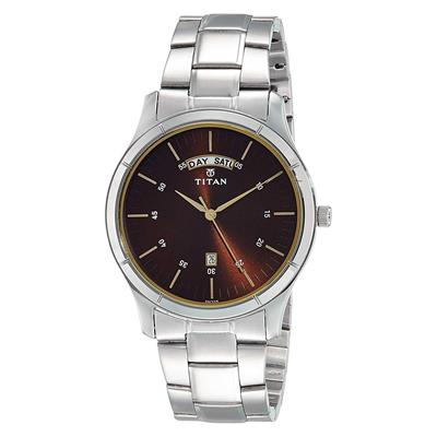 ساعت مچی عقربه ای مردانه تایتان مدل t1767sm03