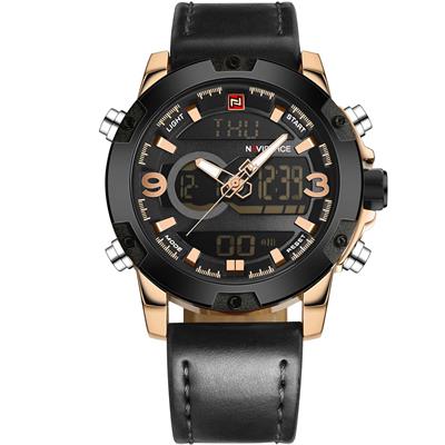 ساعت مچی عقربه ای مردانه نیوی فورس مدل nf9097rgbb