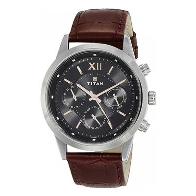 ساعت مچی عقربه ای مردانه تایتان مدل t1766sl02