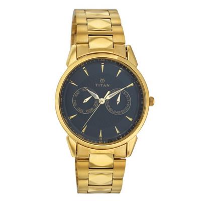ساعت مچی عقربه ای مردانه تایتن مدل t1521ym05