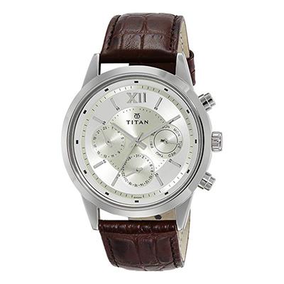 ساعت مچی عقربه ای مردانه تایتن مدل t1766sl01