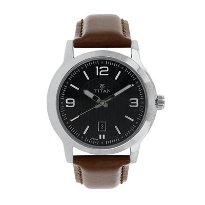 ساعت مچی عقربه ای مردانه تایتن مدل t1730sl02