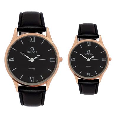 ست ساعت مچی عقربه ای زنانه و مردانه کد 8811