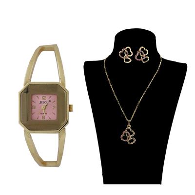 نیم ست جیسو مدل sw59 به همراه ساعت مچی جیسو مدل mw59