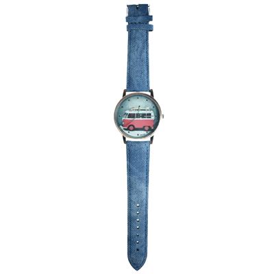 ساعت مچی عقربه ای مدل bus
