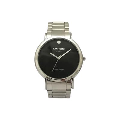 ساعت مچی عقربه ای مردانه صفحه مشکی لاروس مدل 0617 79457