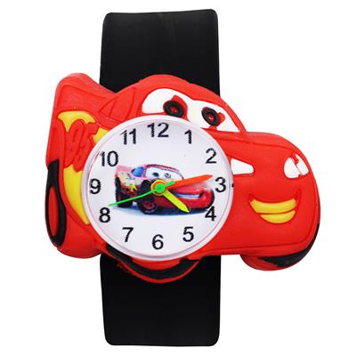 ساعت مچی عقربه ای بچه گانه مدل ماشین ها پسرانه