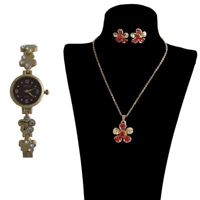 نیم ست جیسو مدل sw57 به همراه ساعت مچی جیسو مدل mw57