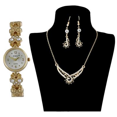 نیم ست جیسو مدل sw54 به همراه ساعت مچی جیسو مدل mw54