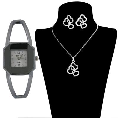 نیم ست جیسو مدل sw58 به همراه ساعت مچی جیسو مدل mw58