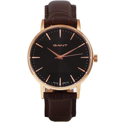 ساعت مچی عقربه ای مردانه گنت مدل gw081004