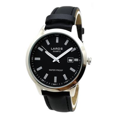 ساعت مچی عقربه ای مردانه لاروس مدل lm a135 black