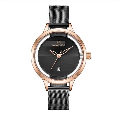 ساعت مچی عقربه ای زنانه نیوی فورس مدل nf5014 rgb