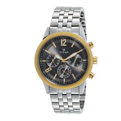 ساعت مچی عقربه ای مردانه تایتن مدل t1734bm01