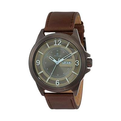 ساعت مچی عقربه ای مردانه تایتن مدل t1701ql04