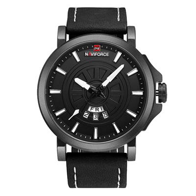 ساعت مچی عقربه ای مردانه نیوی فورس کد nf9125m b w b