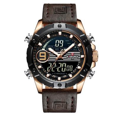 ساعت مچی عقربه ای مردانه نیوی فورس مدل nf9146m rg rg dbn