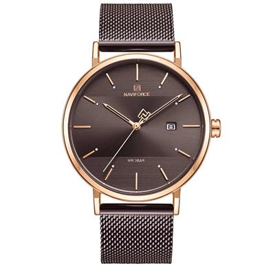 ساعت مچی عقربهای مردانه نیوی فورس کد nf3008m rg ce