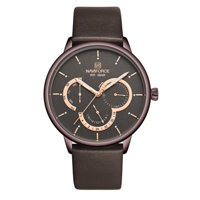 ساعت مچی عقربه ای مردانه نیوی فورس مدل nf3011m ce gy dbn