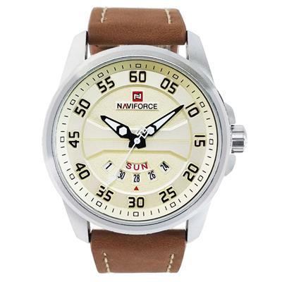 ساعت مچی عقربه ای مردانه نیوی فورس مدل nf 9124 bsw