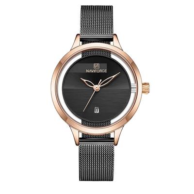 ساعت مچی عقربه ای زنانه نیوی فورس مدل nf501l rg b