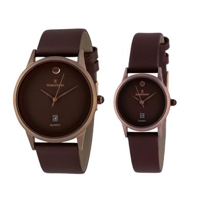 ست ساعت مچی عقربه ای زنانه و مردانه کد rm3