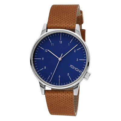 ساعت مچی عقربه ای مردانه کومونو سری winston blue cognac مدل kom w2000