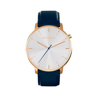 ساعت مچی عقربه ای مردانه براتلبورو سری canaima navy gold مدل b01cn03