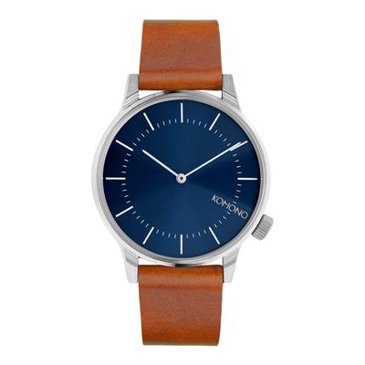 ساعت مچی عقربه ای مردانه کومونو سری winston regal blue cognac مدل kom w2271